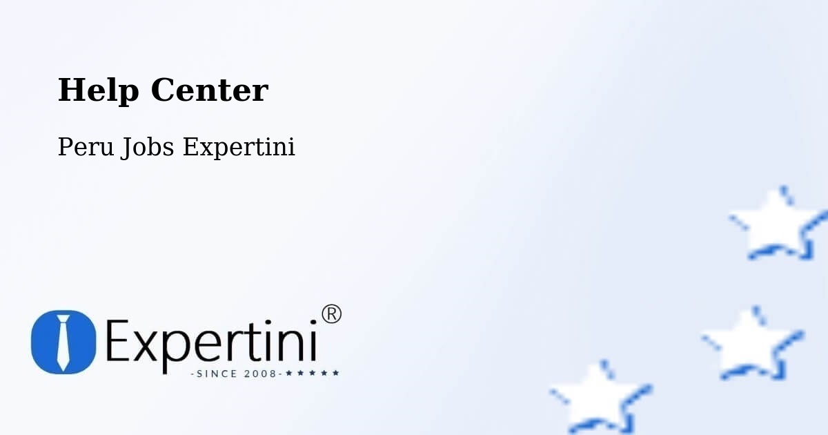 Help Center – Juli - Peru Jobs Expertini